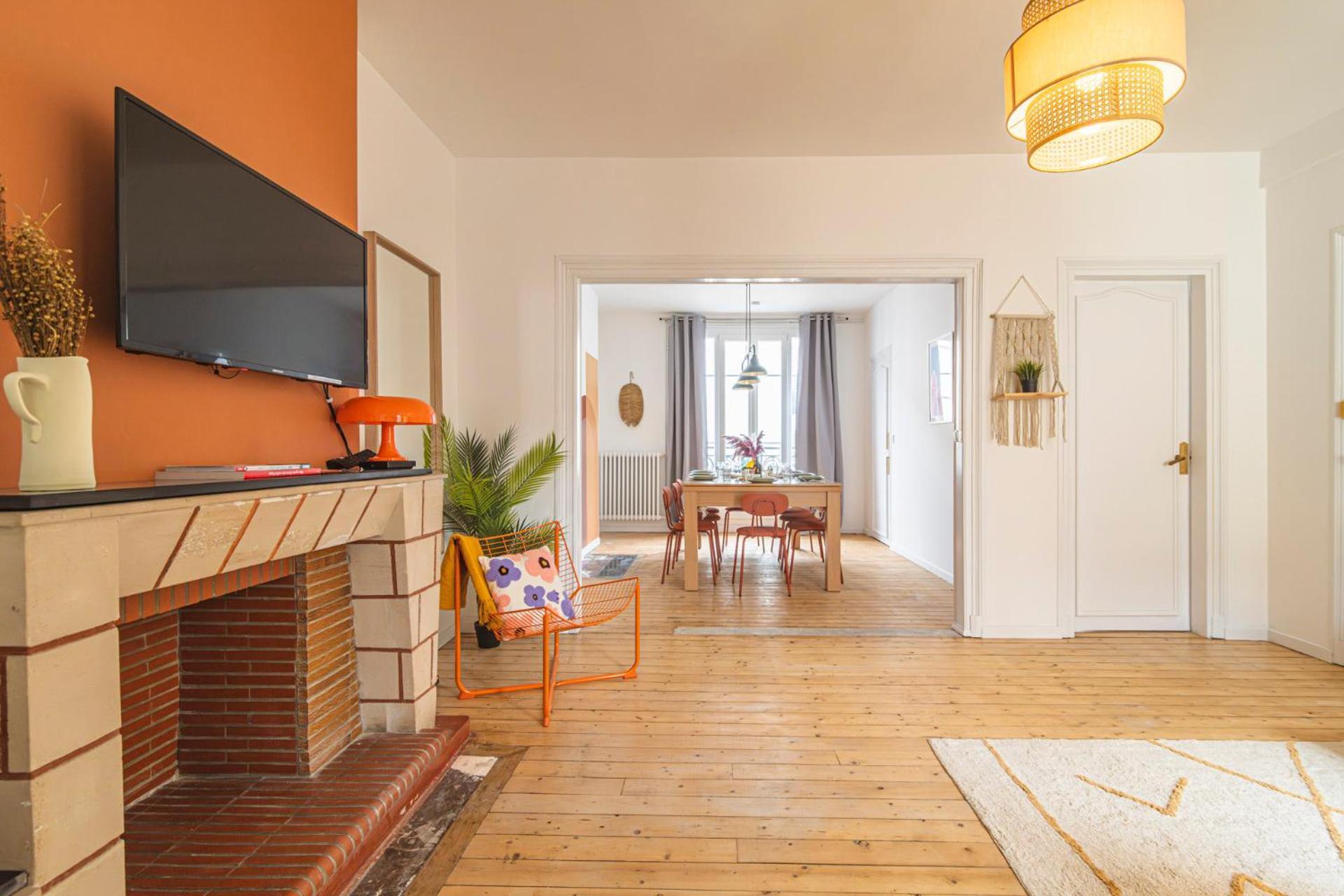 Le Seventies - Exceptionnel 4 Chambres & Billard Reims Eksteriør billede